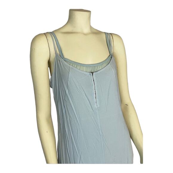 Transit Par Such slip dress and under slip in a light blue size 4 - Picture 2 of 11